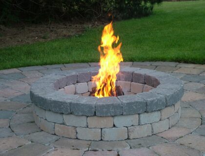 Can you leave a fire pit burning overnight?
